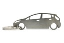 Kľúčenka Ford Fiesta MK7 5d, nehrdzavejúca oceľ