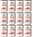 BRIT MONO PROTEIN BEEF & RICE plechovka 12x400g