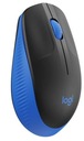 LOGITECH M190 modrá bezdrôtová myš 910-005907