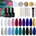 SET HYBRID GEL POLISH 20 ks + 3 darčeky ZADARMO