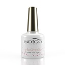 Indigo Princess Matte Top Coat 7 ml ružových čiastočiek