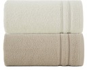 Sada 2 ks uterákov 70x140 froté hrubá savá bavlna 500 GSM Lux