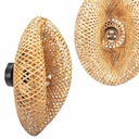 NÁSTENNÁ LAMPA BRAID BAMBOO NATURAL BOHO LOFT E27 Náradie