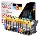 10x ATRAMENT PRE BROTHER LC223 DCP-J4120DW DCP-J562DW