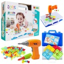 Puzzle STAVEBNÁ SADA vŕtačka + skrutky