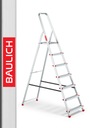 BAULICH domáci hliníkový rebrík, 7 schodov + HÁK