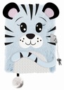 Diár s visiacim zámkom Włochacz A5 96k Snow Tiger