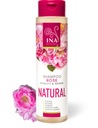 Prírodný ružový šampón na vlasy. zničená INA