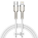 USB kábel typ C Lightning Baseus PD 20W 1m Biely