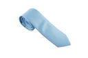 Modrá pánska kravata, matná, hladká, klasická, PRÉMIOVÁ KVALITA