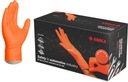 Oranžové rukavice Nitrilové rukavice Max Grip Strong Veľkosť L 100 ks