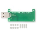 Power overlay pre Raspberry Pi Zero W 2W HAT USB-A Addon Board