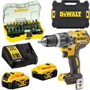 Príklepový skrutkovač DeWalt DCD796P2 + sada BITS