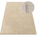 Plyšový kamel béžový koberec Shaggy Soft 160x220