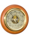 Analógový barometer Fischer drevený 23 cm