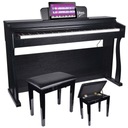 Digitálne piano 88 kláves, polovyvážená klaviatúra + lavica