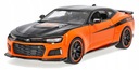 MAISTO MODEL 2017 CAMARO ZL1 HARLEY DAVIDSON 1:24