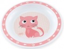 CANPOL Plate PLATE PLATE ružové mačiatko