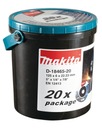 Oceľový brúsny kotúč 125mm Makita D-18465 X 20ks kovový pevný