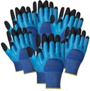 RWNYLBI FOAM Latexové pracovné rukavice Odolnosť a obratnosť 10