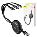 BASEUS REWELLED KÁBEL USB - micro/Lightning/USB-C
