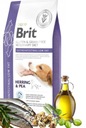 Brit Veterinary Diet Gastrointestinal Nízkotučný sleď a hrach Herring Hrášok 12 kg