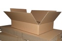 Kartónová krabica, schránka na balíky A 350x250x80mm - 130 ks.