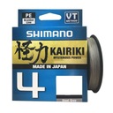 Shimano Kairiki 4 0,13 mm 7,4 kg 150 m Oceľovo šedá