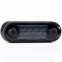 Žlté LED obrysové svietidlo FRISTOM FT-073 s káblom 0,5 m