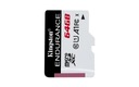 Pamäťová karta Kingston Endurance SDCE/64 GB (64 GB; trieda 10; pamäťová karta)