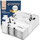 4 -konve 6x vákuové tašky veľké 80x120 pre obliečky na obliečky opakovane použiteľné vrecká