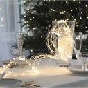Švédska DEW DROP Led dekoračná retiazka 200 cm