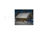 Vianočné osvetlenie SOPLE LED svetlá strecha 690cm