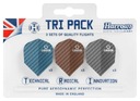 Perie pre brány Rzutel 9 ks TRI PACK Carbon 3x3