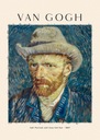 VAN GOGH Autoportrétny PLAGÁT 50x70cm #316