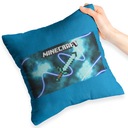 MODRÝ VANKÚŠ PRE DARČEK PRE FANÚŠIKOVNÍKOV MINECRAFTU - TOP KVALITA