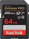 SanDisk 64GB 200MB/s 4K Movie High Speed ​​SDXC SD karta