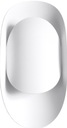 MODERNÉ nástenné svietidlo TEAR white G-9 SOLLUX LIGHTING