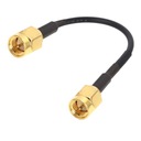 Pigtail SMA zástrčka / SMA zástrčka RG174 - 2M