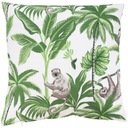 BOTANICKÝ OBLIEK NA VANKÚŠ BAVLNENÝ 40x40 LEmur DLAŇ