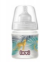 LOVI ANTIKOLICKÁ FĽAŠA NA MLIEČKO TRENDY JUNGLE VIBES 120ml MINI cumlík 0+