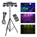 LIGHT4ME LED PAR FLOWER GALL LASER UV STROBE