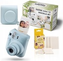 Instantný fotoaparát Fujifilm Instax Mini 12, modré puzdro, rám shacolla