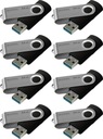 Pendrive GoodRam Twister 64GB USB 3.0 čierno-strieborný x8