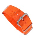 22 mm oranžový NATO popruh na hodinky