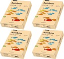 Papier do tlačiarne Rainbow A4 80g R40 lososový x4