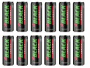 12x 250ml BLACK Energy Drink Cannabis COLLECTION