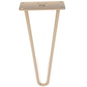 Vlásenka loft stolová noha, tyče 40 cm