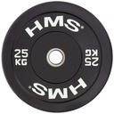 TRÉNINGOVÝ PEVNÝ ODOLNÝ OLYMPIJSKÝ NÁRAZNÍK 25KG NEREZ HMS