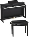 CASIO AP-470 BK digitálne piano + lavica